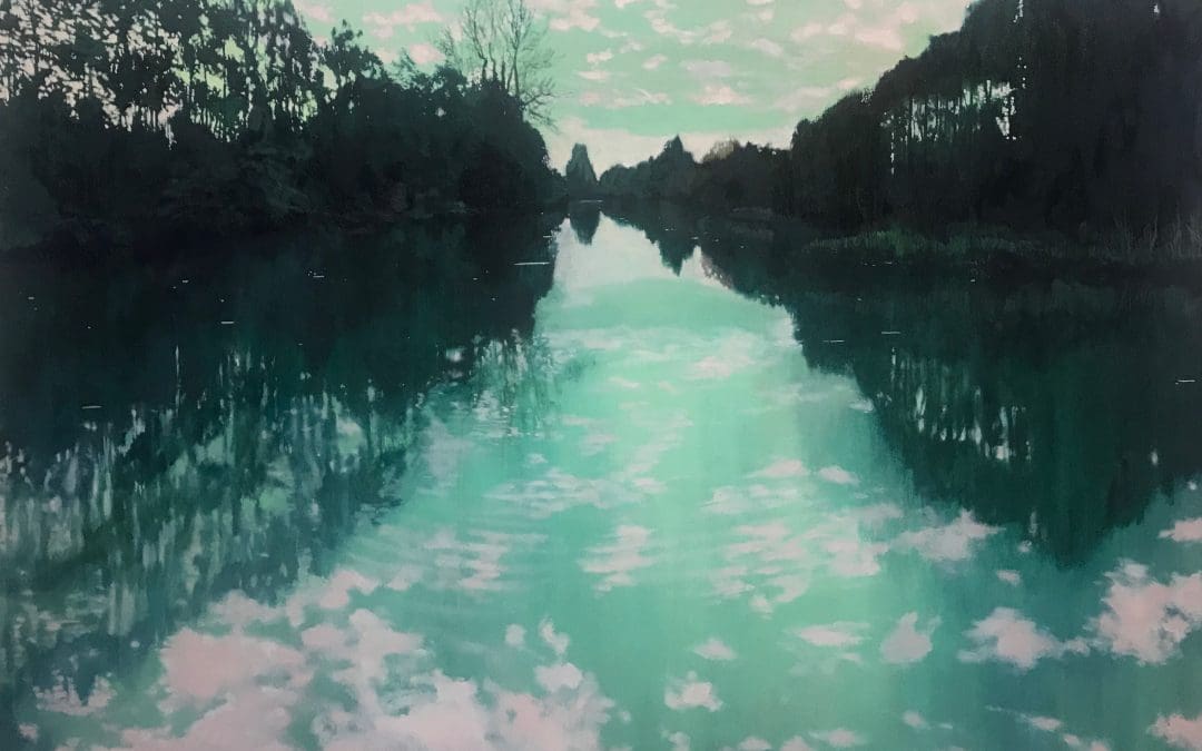 Norfolk landscape artist Claire Cansick Beyond Silence