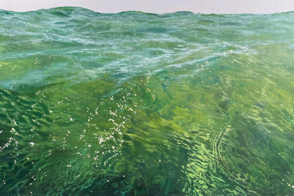 I Can Sea The Sea I oil painting by Claire Cansick
