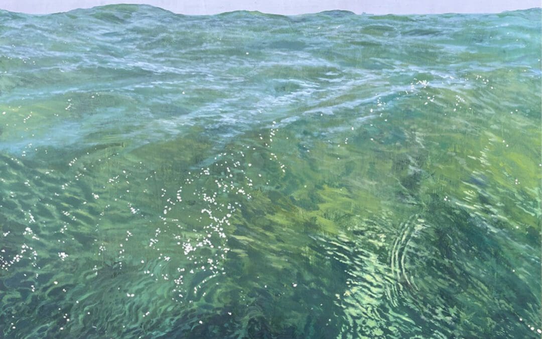 I Can See The Sea oil painting by Claire Cansick
