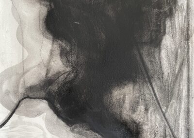 Ash Cloud II drawing by Claire Cansick