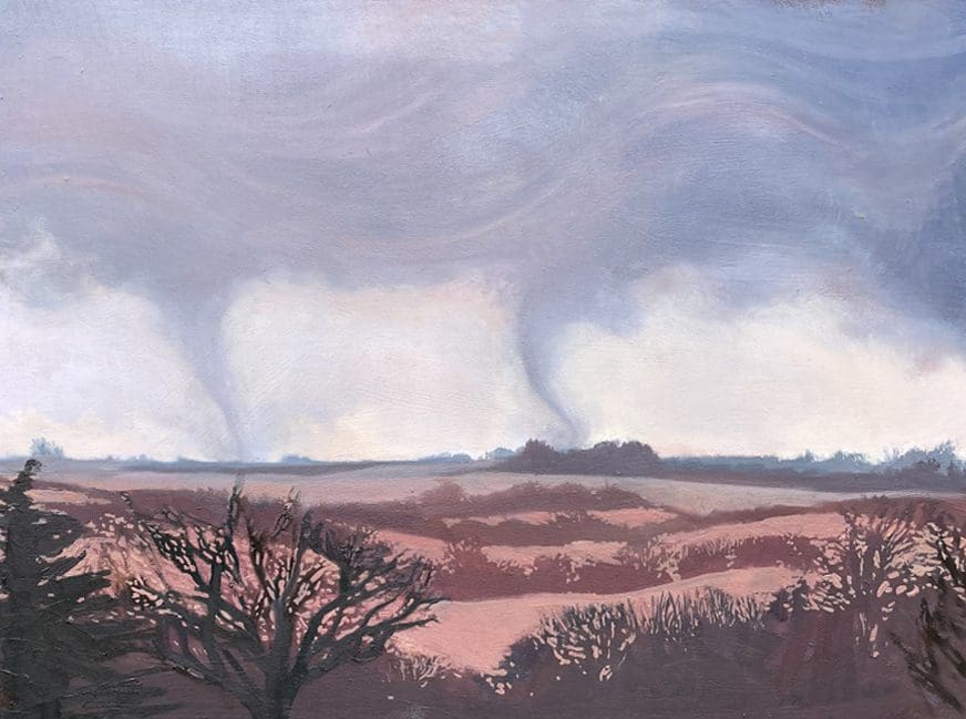 Twin Tornados Nebraska 06.03 Nathan Moore by Claire Cansick