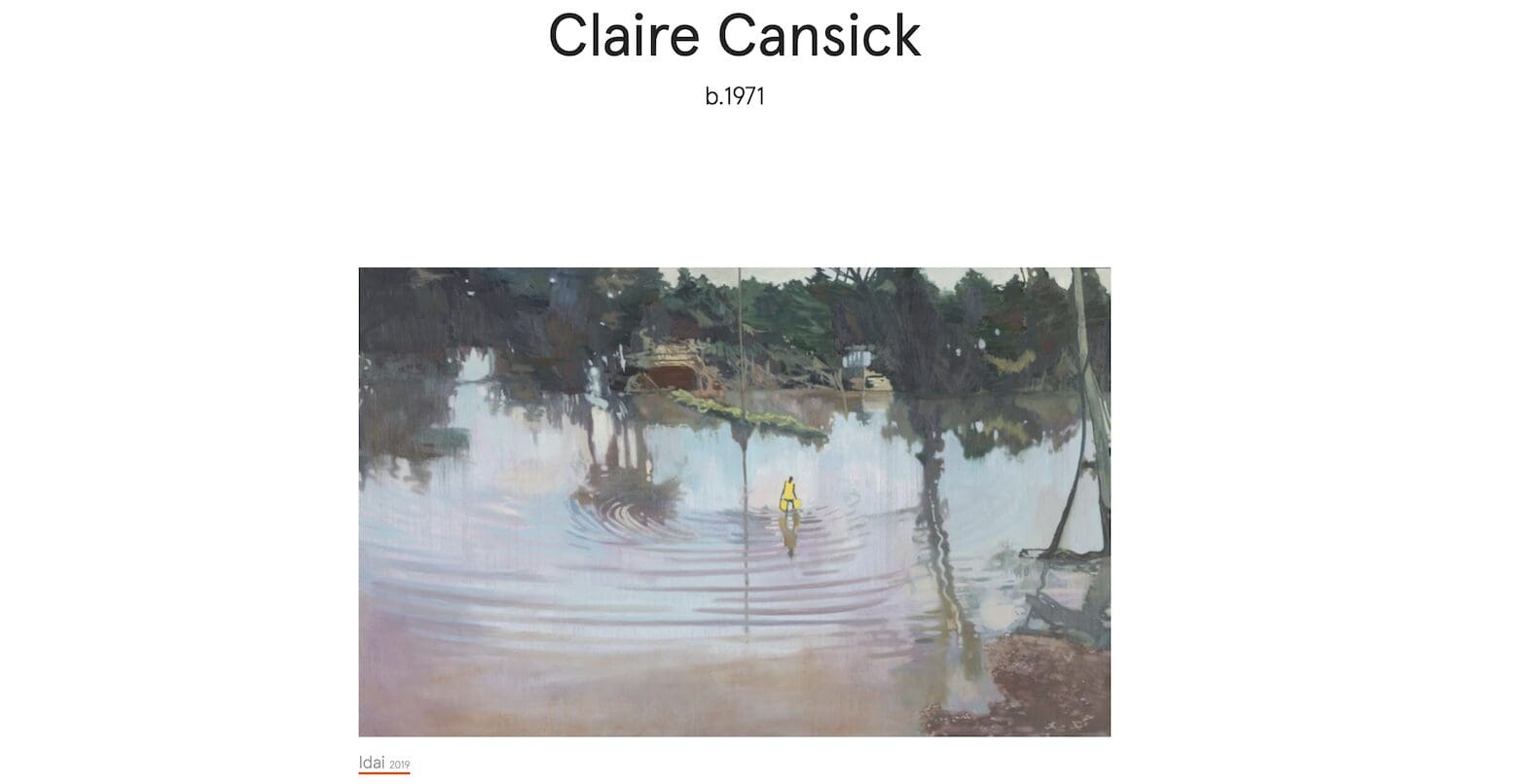 Art UK Claire Cansick